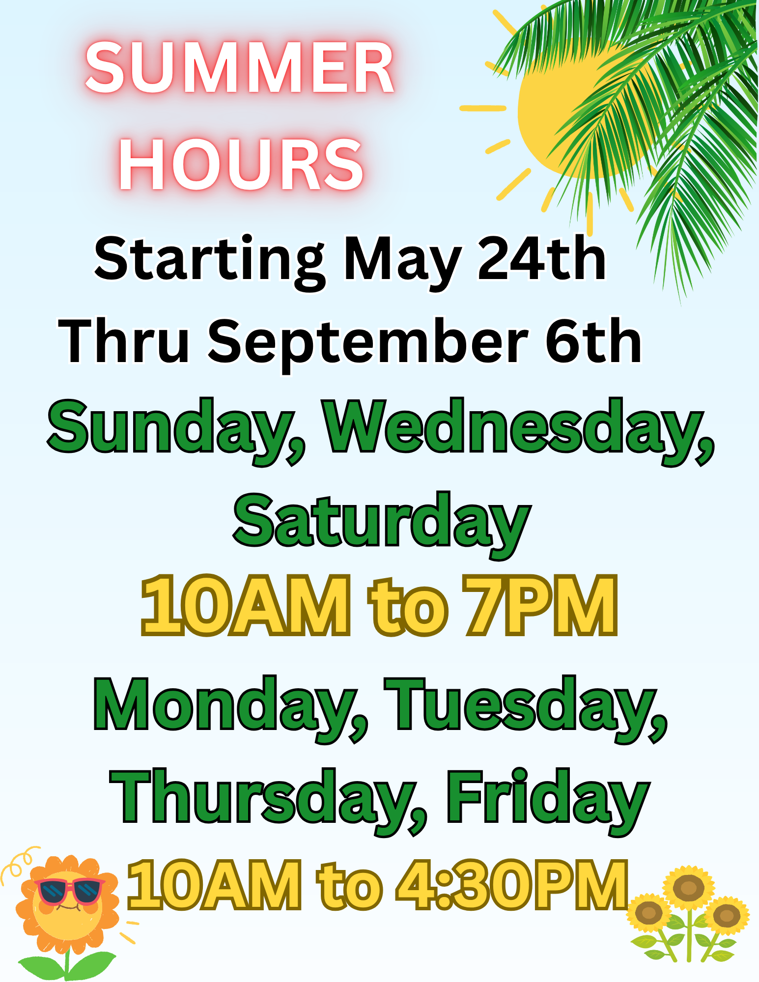 SUMMER HOURS (2)