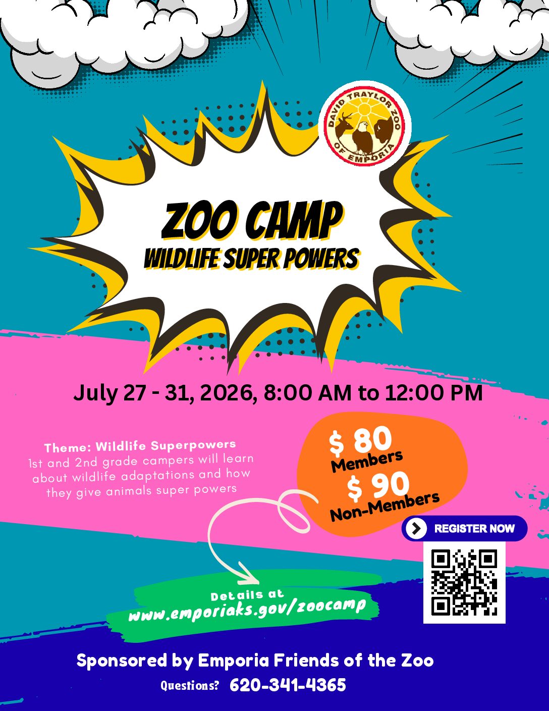 Zoo Camp 1st and 2nd Grade (3) flyer
